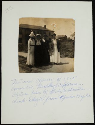 International Officers at Convention Photograph, July 22-26, 1915