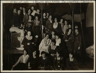 Chi Chapter Class of 1922 Photograph, 1920
