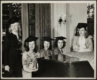 Rosenow, Harrelson, Kipp, Malone, and Heideman Photograph, May 2, 1945