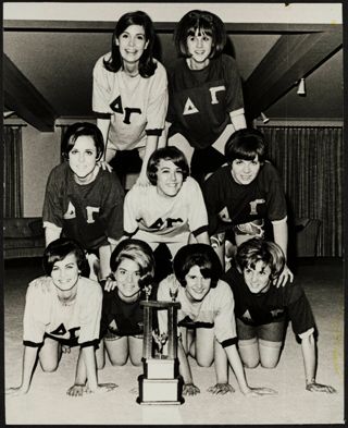 Alpha Iota Chapter Volleyball Champions Photograph