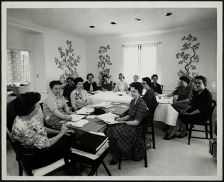 Workshop for Fraternity Chairmen at Executive Offices Photograph, April 1982