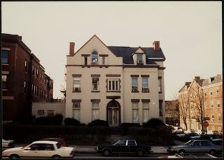 Zeta Kappa Chapter House Exterior Photograph, 1991