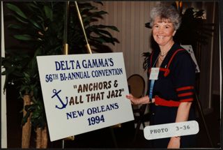 Marge Gorsline at Convention Photograph, 1994