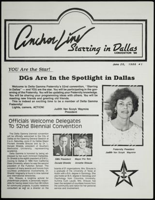 Anchor Line, No. 1, June 20, 1986