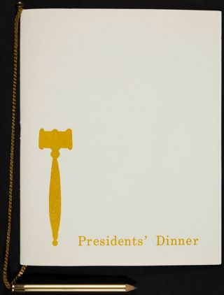 Delta Gamma Forty-Fifth Biennial Convention Presidents' Dinner and Presentation of Awards Program, June 21, 1972