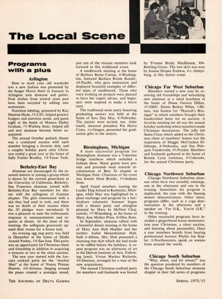 The Local Scene: Programs With a Plus