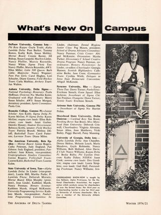 What's New on Campus