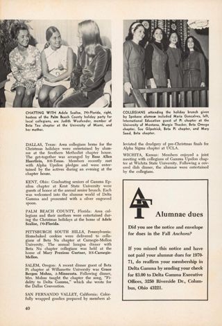 With the Collegians, Continued
