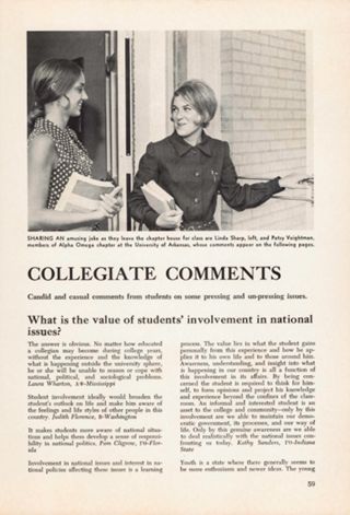 Collegiate Comments
