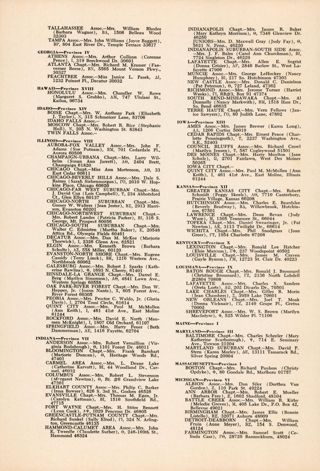 Alunmae Presidents, Continued