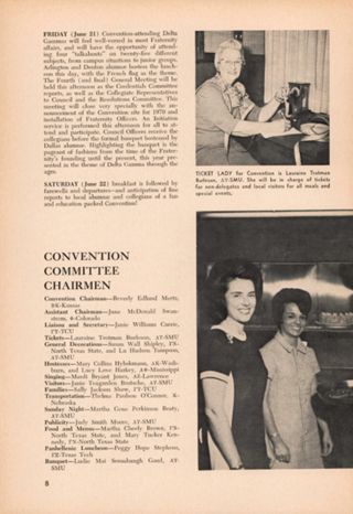 Convention Committee Chairmen