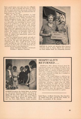 Hospitality Returned......