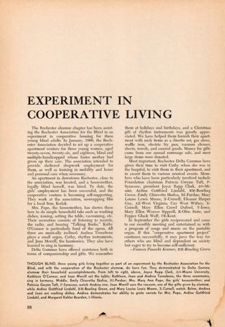 Experiment in Cooperative Living