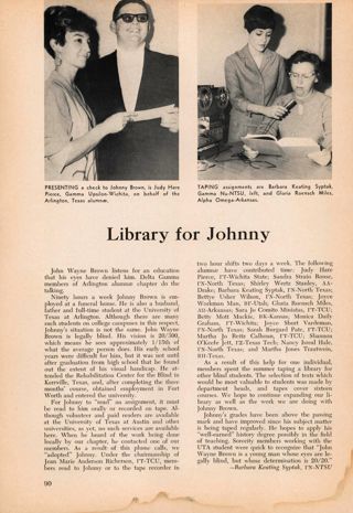 Library for Johnny