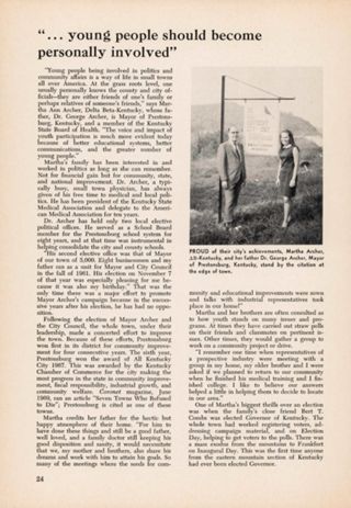 Young People Should become Personally involved