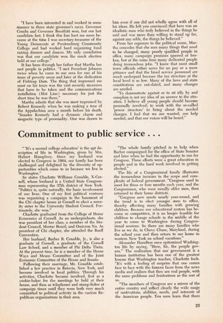 Commitment to Public Service