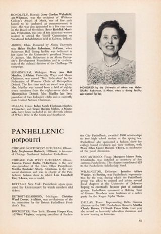 Panhellenic Potpourri