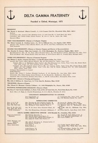 Delta Gamma Fraternity Founded in Oxford, Mississippi, 1873