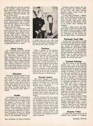 The Local Scene: Ways to the Means, Continued