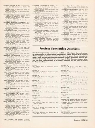 Province Sponsorship Assistance