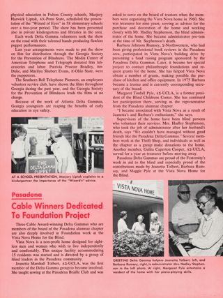 Cable Winners Dedicated to Foundation Project