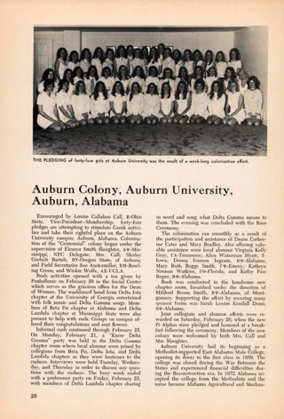 Auburn Colony, Auburn University, Auburn, Alabama
