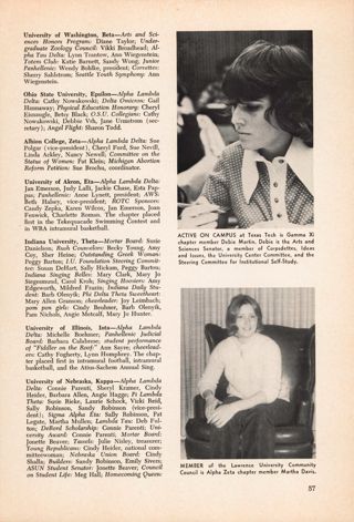 What's new on Campus, Summer 1972, Continued