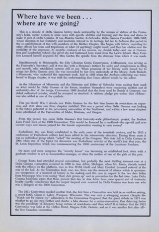 Where Have we Been...Where are we going?