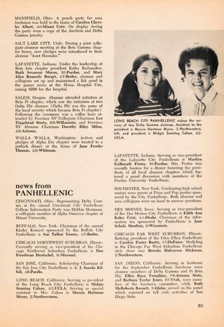The Local Scene: News from Panhellenic