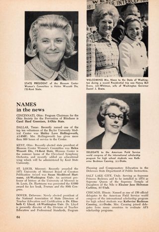 The Local Scene: Names in the News