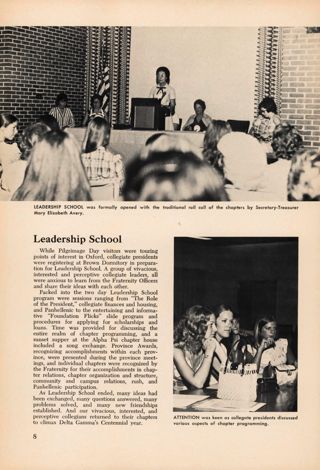 Leadership and Officers Training Schools, Continued