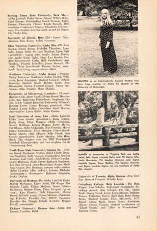 What's new on Campus, Fall 1973, Continued