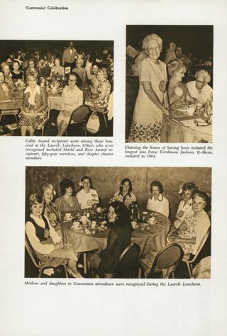 Laurels Luncheon, Continued