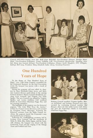 One Hundred Years of Hope