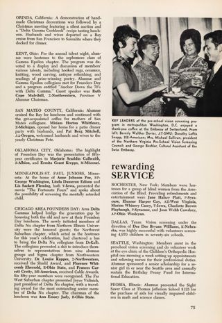 Rewarding Service