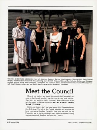 Meet the Council
