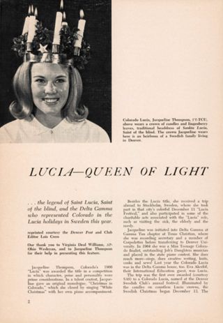 Lucia-Queen of Light