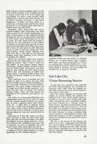 Salt Lake City Vision Screening Success