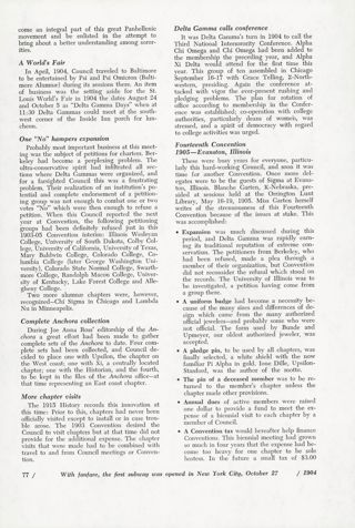 A Look to the Future and a Look to the Past: A Real Panhellenic, Continued