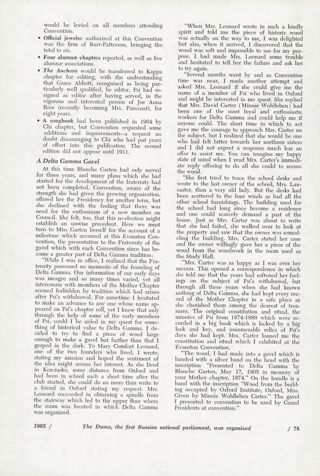 A Look to the Future and a Look to the Past: A Real Panhellenic, Continued