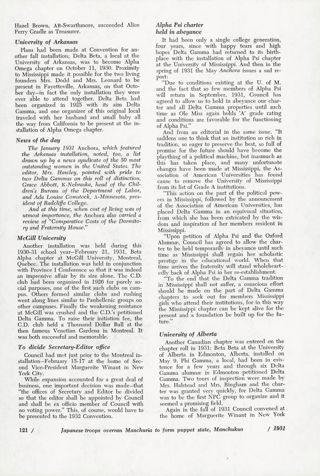 A Pledge Manual and Project Busy Years: Politics, Continued