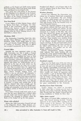 A new way of Life- for the Duration: World war Two, Continued