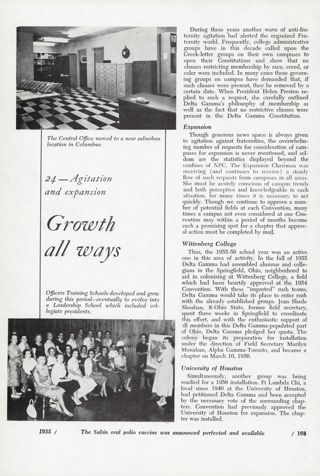 Agitation and Expansion: Growth all Ways