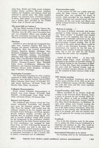Centennial Years: One Hundred Years of Hope, Continued