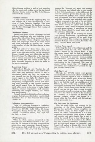 Centennial Years: One Hundred Years of Hope, Continued