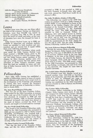 Fellowships