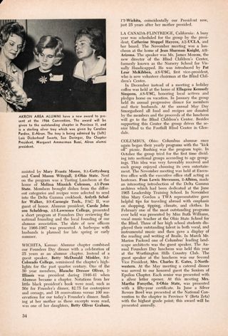 Programs, Continued