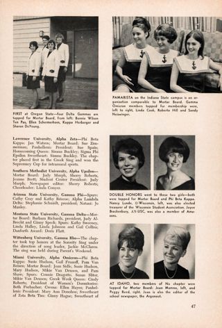Yes, She Is a Delta Gamma, Continued