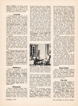 The Local Scene: Programs With a Plus, Continued