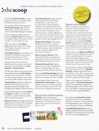 Members Making a Difference & Making News
